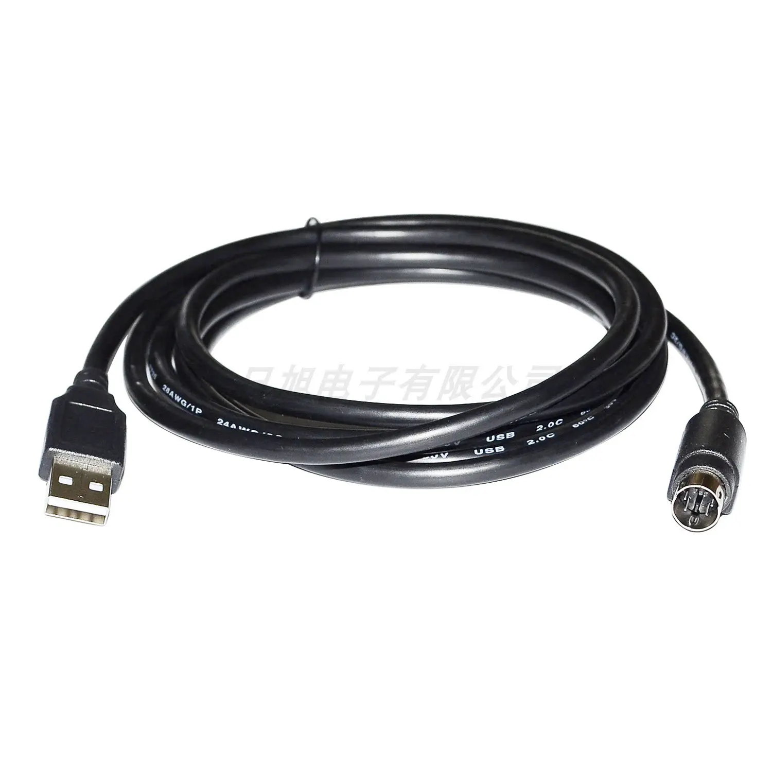 USB to MD6 6-pin data cable program upgrade cable for car detector computer connection cable