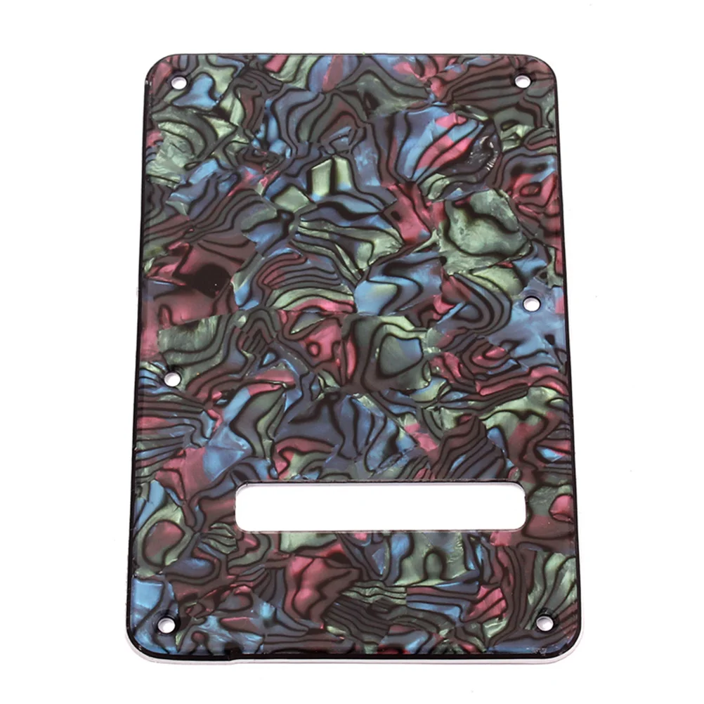 

Electric Guitar Backplate Tremolo Cover Multicolor PVC Fits Us Mexico Style 146x925x025cm Backplate for