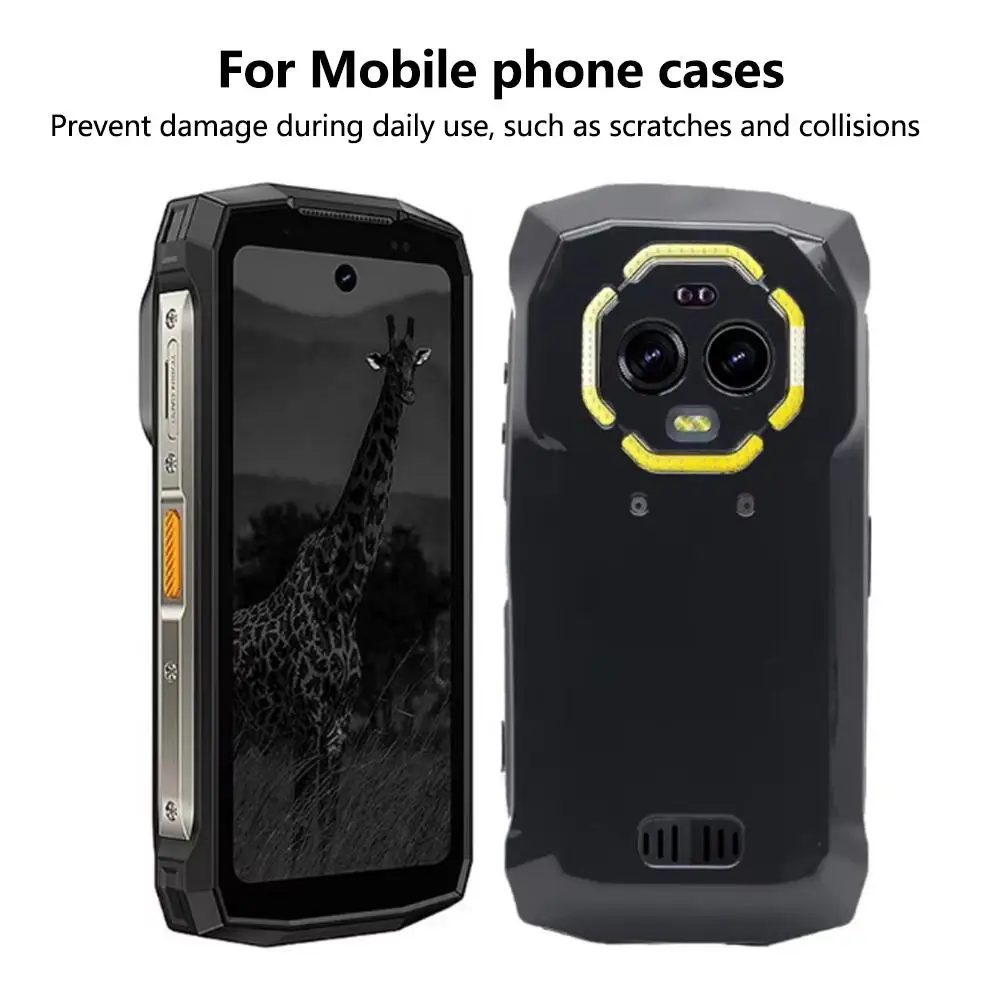 For Ulefone Armor Mini 20T Pro Soft TPU Phone Case For ULEFONE ARMOR MINI 20TPro Black Transparent Cover Protective Shell