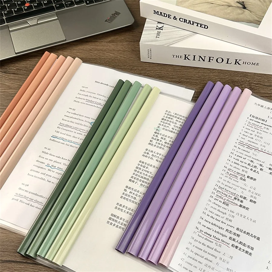 5 Verdikte Sucker Staaf Clips, A4 Map, Trekstang Clip, Map, Bestand, Test Papier, Boek Clip, Student Data Opslag Bindmiddel