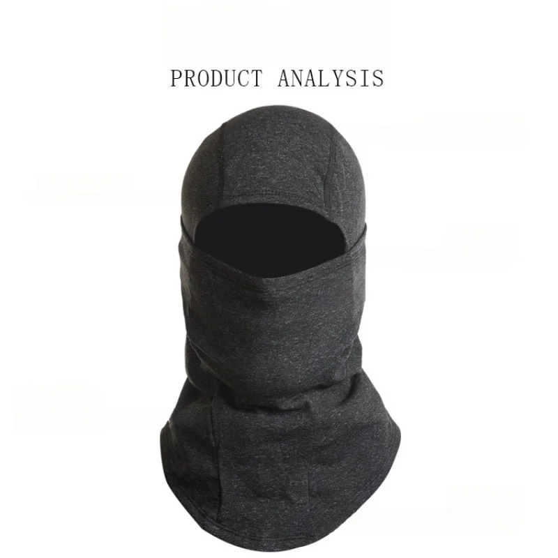 الشتاء التزلج حماية الوجه الدافئة القبعات الرجال خوذة بطانة بالاكلافا يندبروف Coldproof الصوف قناع ركوب الدراجات #1