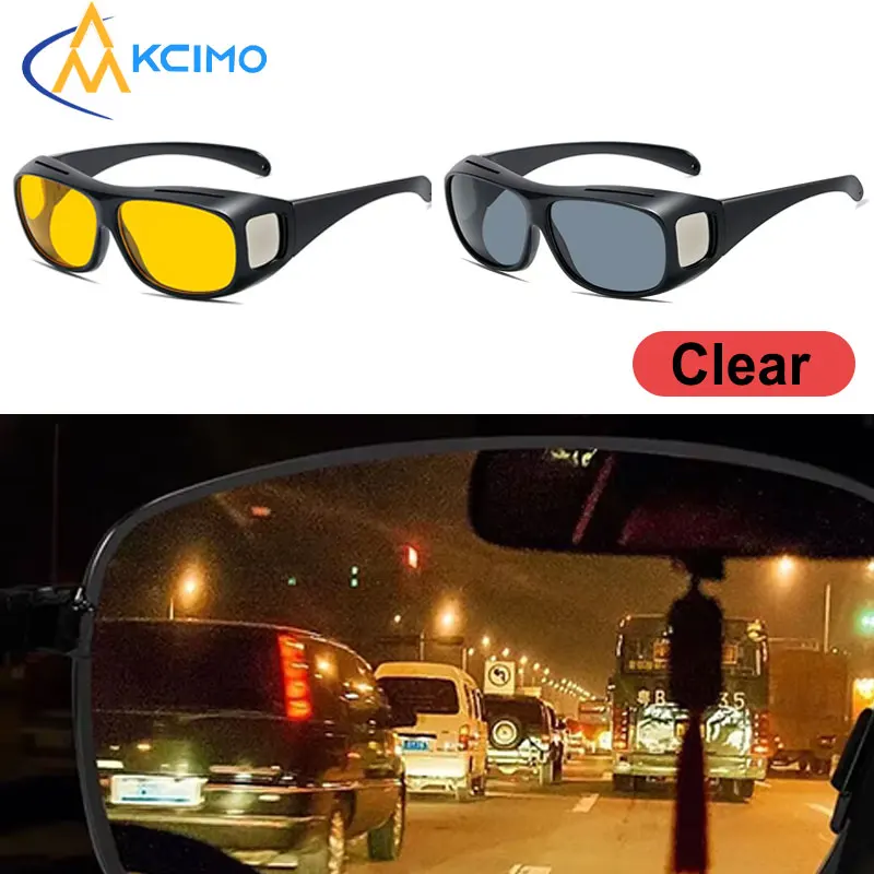 

Anti-Glare Night Vision Driving Glasses Polarized Men Women Enhanced Vision Car Eyewear Interior Accessries