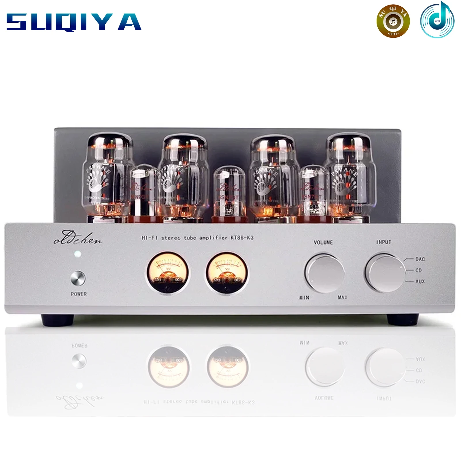 LaoChen K3 KT88 Push-Pull Tube Amplifier HIFI EXQUIS AIQIN 45Wx2 Class A handmade Scaffolding amp OCK3 OldChen