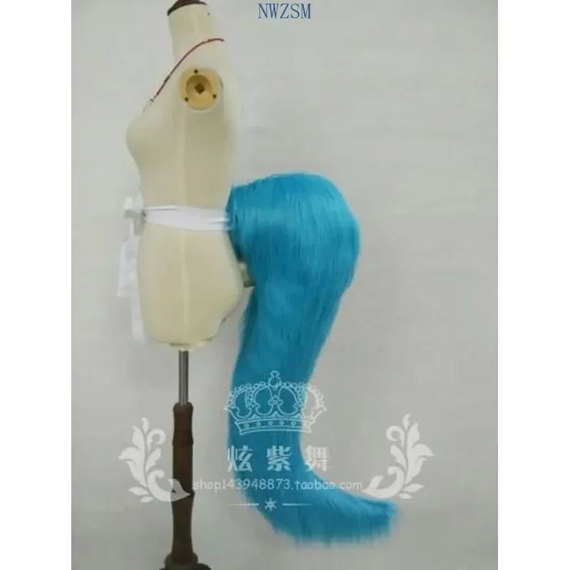 

New 2025 Game Costumes Fox LOL Ahri Nine Tailed Upgraded Transform-model Tail Cosplay White 3 Sizes☆★☆★qq