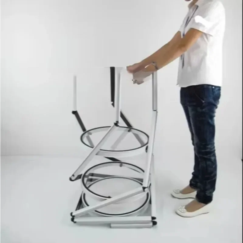 Folding and portable high display for the exhibition