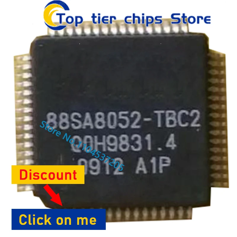 (1-2 шт.) 88SA8052-TBC2 88SA8052 QFP64