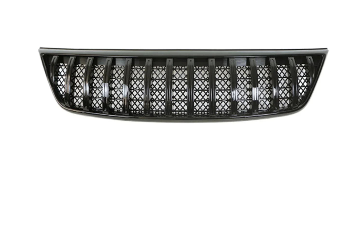 

Car Front Bumper Chrome Black Grill Grille Frame For Kia Sorento 13-15