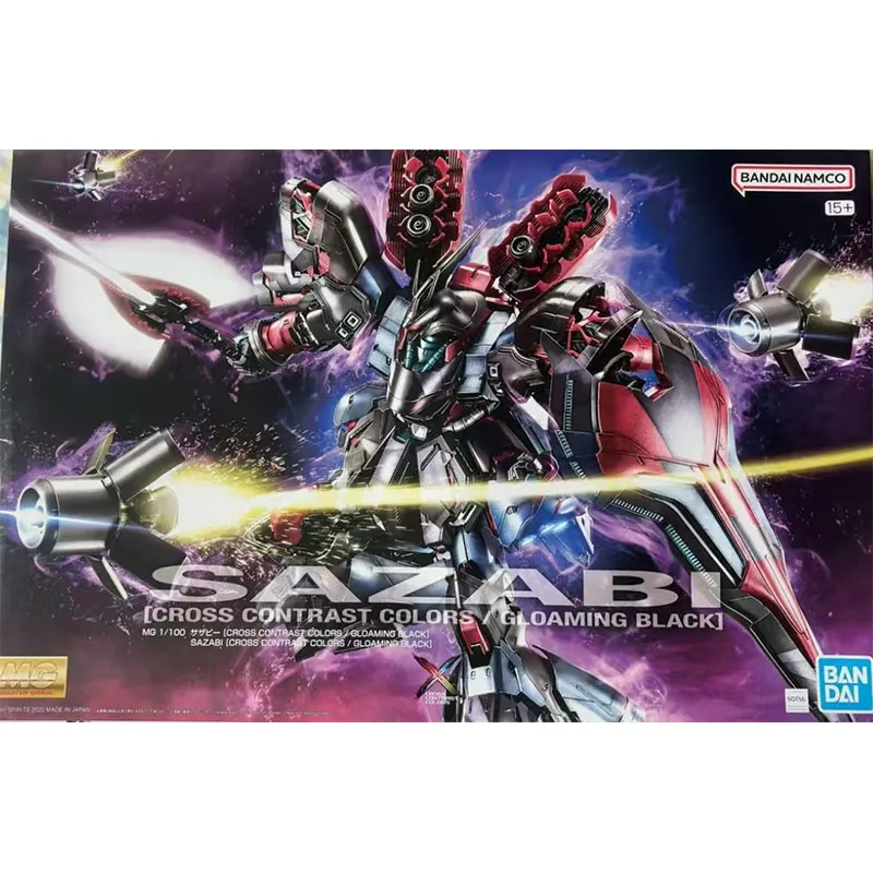 Bandai Original MODEL KIT GUNDAM MG SAZABI [CROSS CONTRAST COLORS