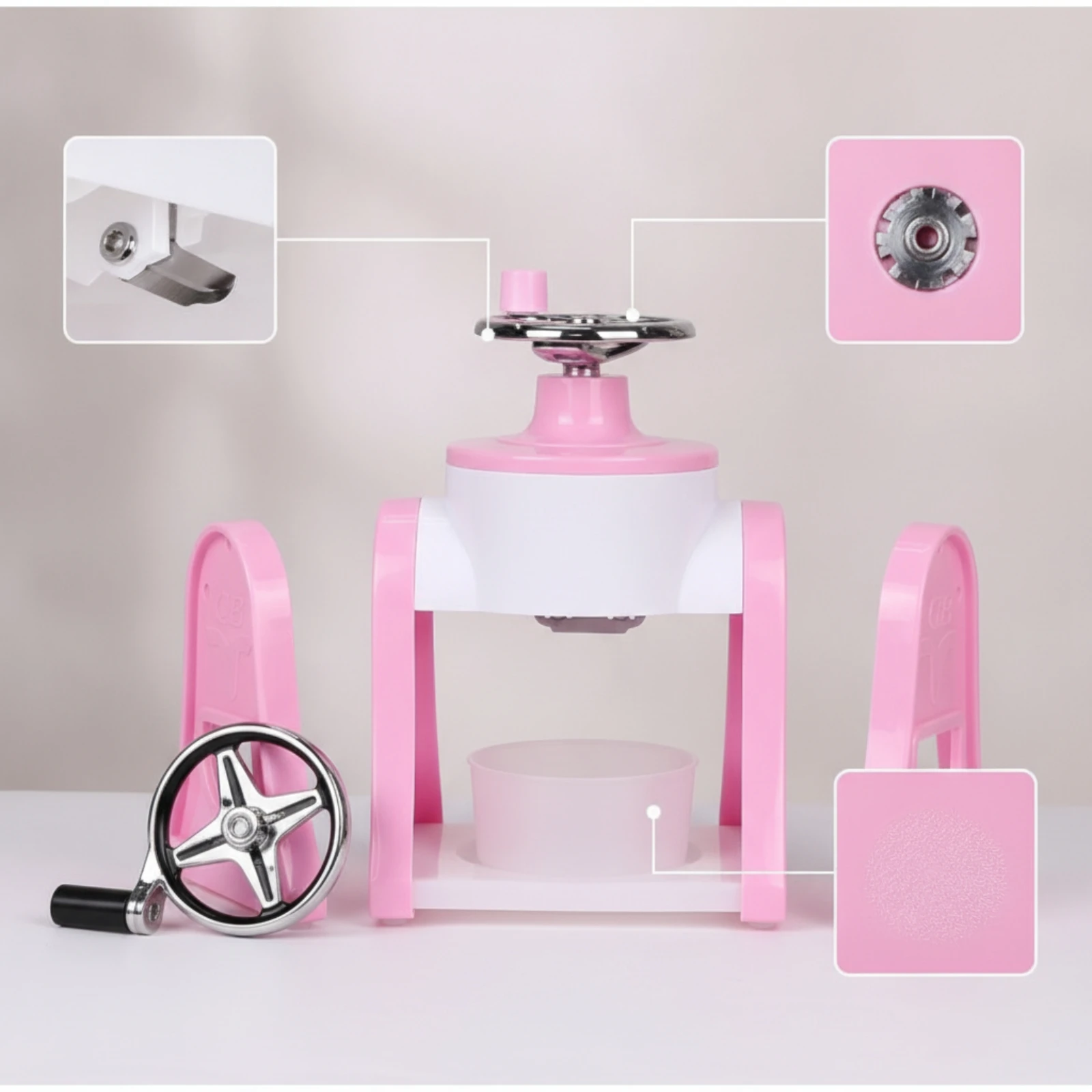 Handkurbel-Eiszerkleinerer, ko – Kitchen Appliances Home Bewertung und Preis