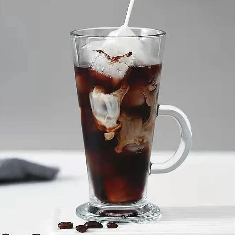 280ml/430ml High End Cocktail Glass Milkshake Cups Iced Coffee Latte Mugs Party Juice Beverage Cups Luxury Mug Glasses Drink Set