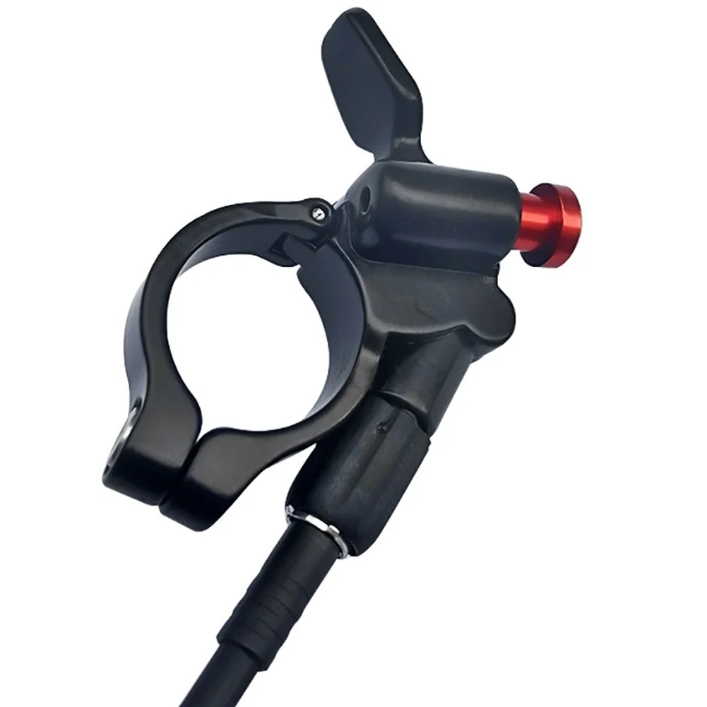 MTB Suspension Fork Remote Lockout Switch Aluminum Alloy Handlebar Lever For Suntour For RockShox XCM For XCR For Epicon 22.2mm view 3