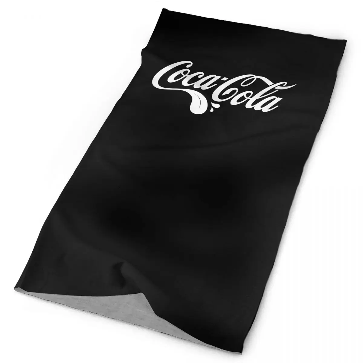 Coke Logo 2019 Cola Prints Neck Gaiter Bandana Scarf Face Mask Summer Hunting Multifunctional