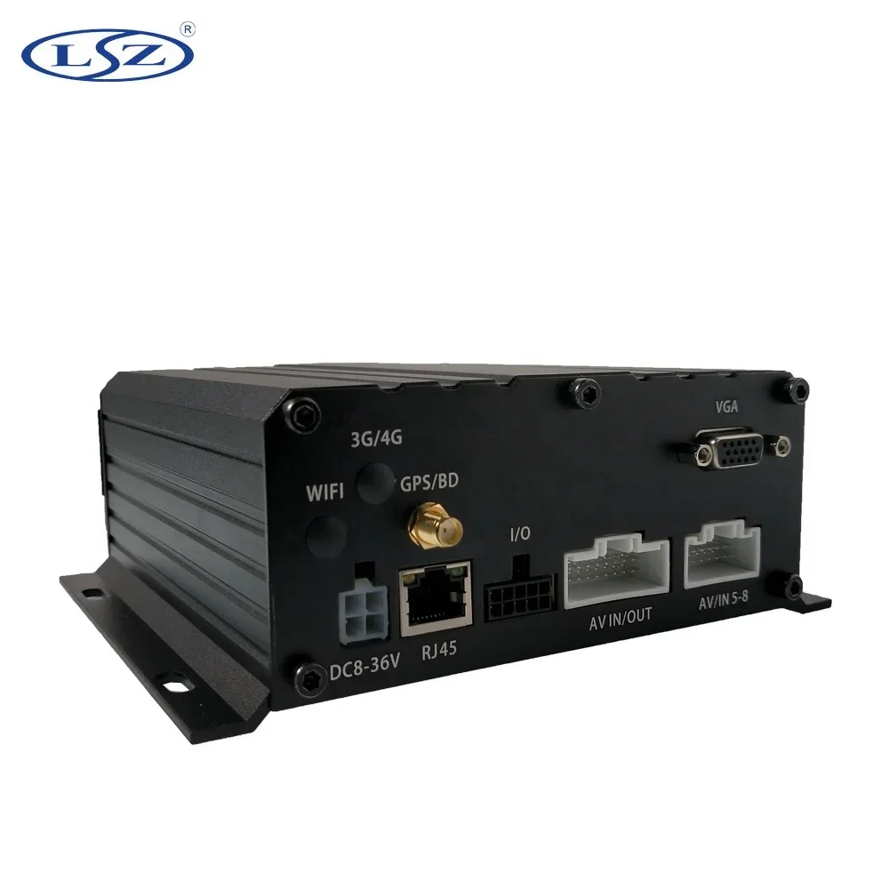 6 Channel Vehicle mdvr Video Recorder HDD H.265 black box car cctv monitoring host dvr For Bus/Truck/Taxi