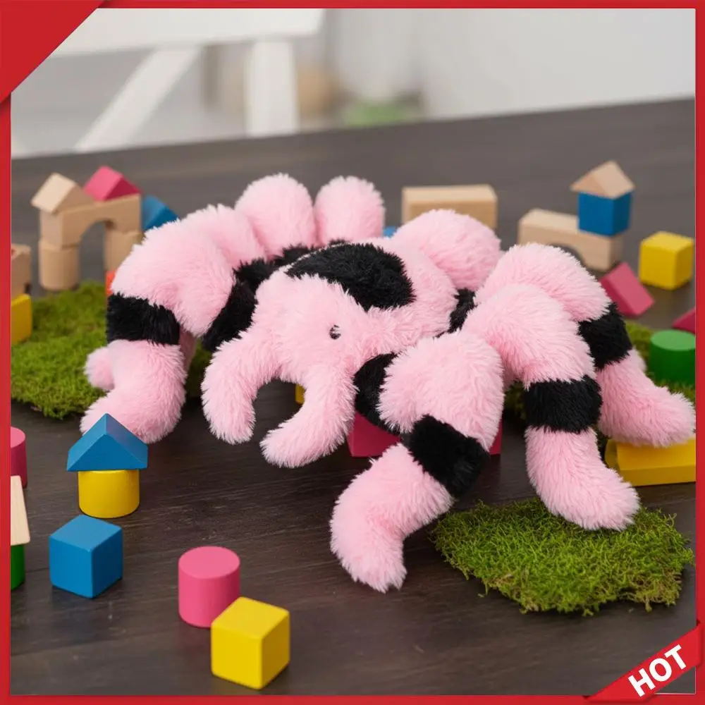 

Cute Tarantula Plushie Doll Large Soft 45 Inch Pillow Plush for Kids & Adorable Bedroom Holiday Party Decor