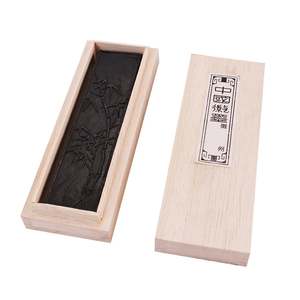 1 set 1 Set Chinese Stick Stick For Calligraphy Painting Traditional Writing Tool Practical Ink Block Grinding Supply