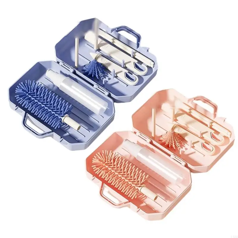 

L8RB Effective Baby Bottle Cleaning Brush Set PP Brushes set for Spotless Results