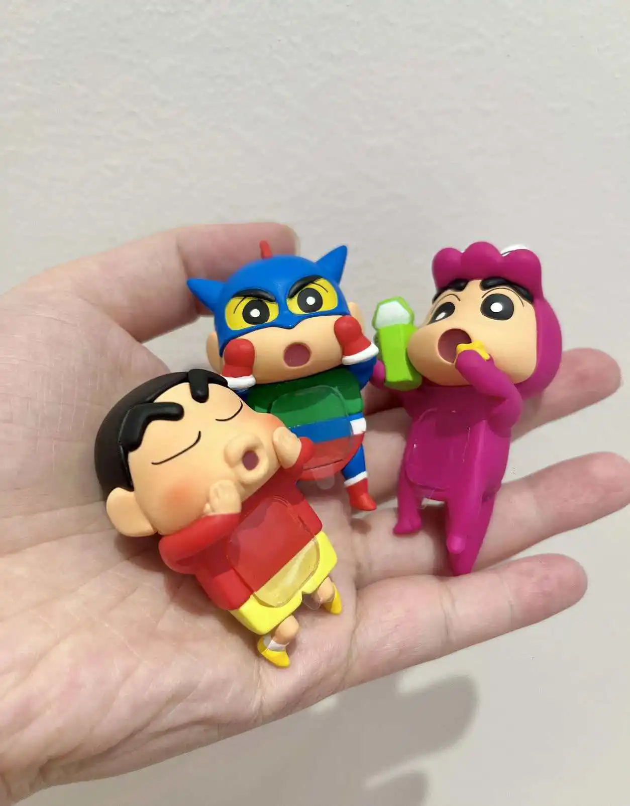 

6pcs Anime Figure Xiaoxin Screen Lying Style Blind Box Kawaii Car Ornament Cartoon Figure Display Decor Craft Toys Festival Gift