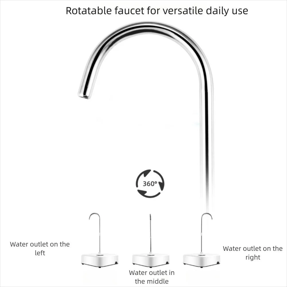 Universal Automatic Water Dispenser Pump USB Charging with Tube Portable Water Dispenser Drinking Low Noise view 2