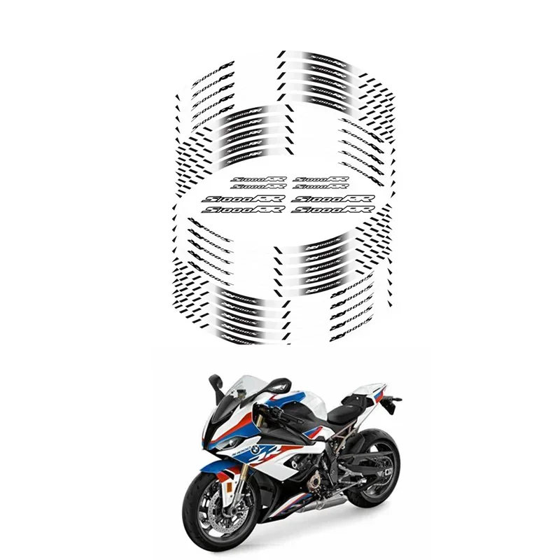 

Для BMW S1000RR Moto Parts Contour Wheel декоративная переводная наклейка-A