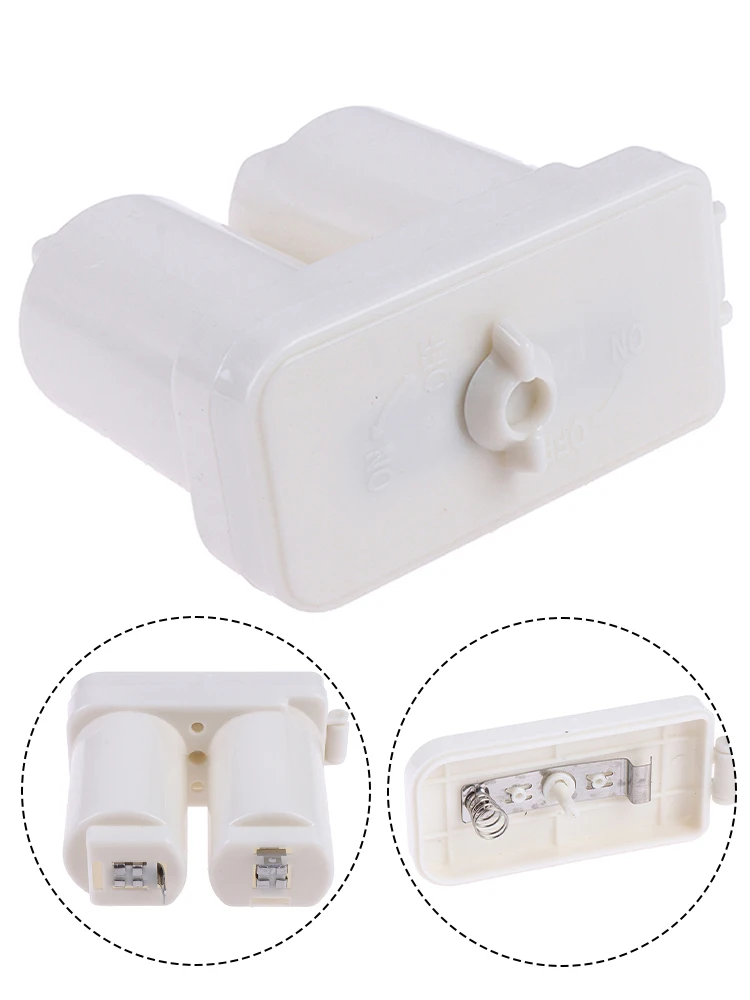 1pc compartimentos duplos-caixa de bateria universal comumente usado caldeira a gás aquecedor de água caixa de bateria acessórios de aquecedor de água de plástico