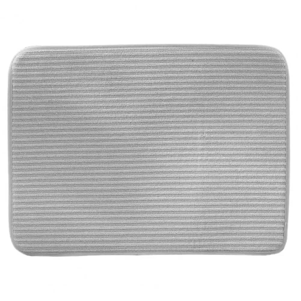 

Multi-purpose Countertop Mat Microfiber Drain Mat Super Absorbent Non-slip Dish Drying Mats for Kitchen Counters for Efficient