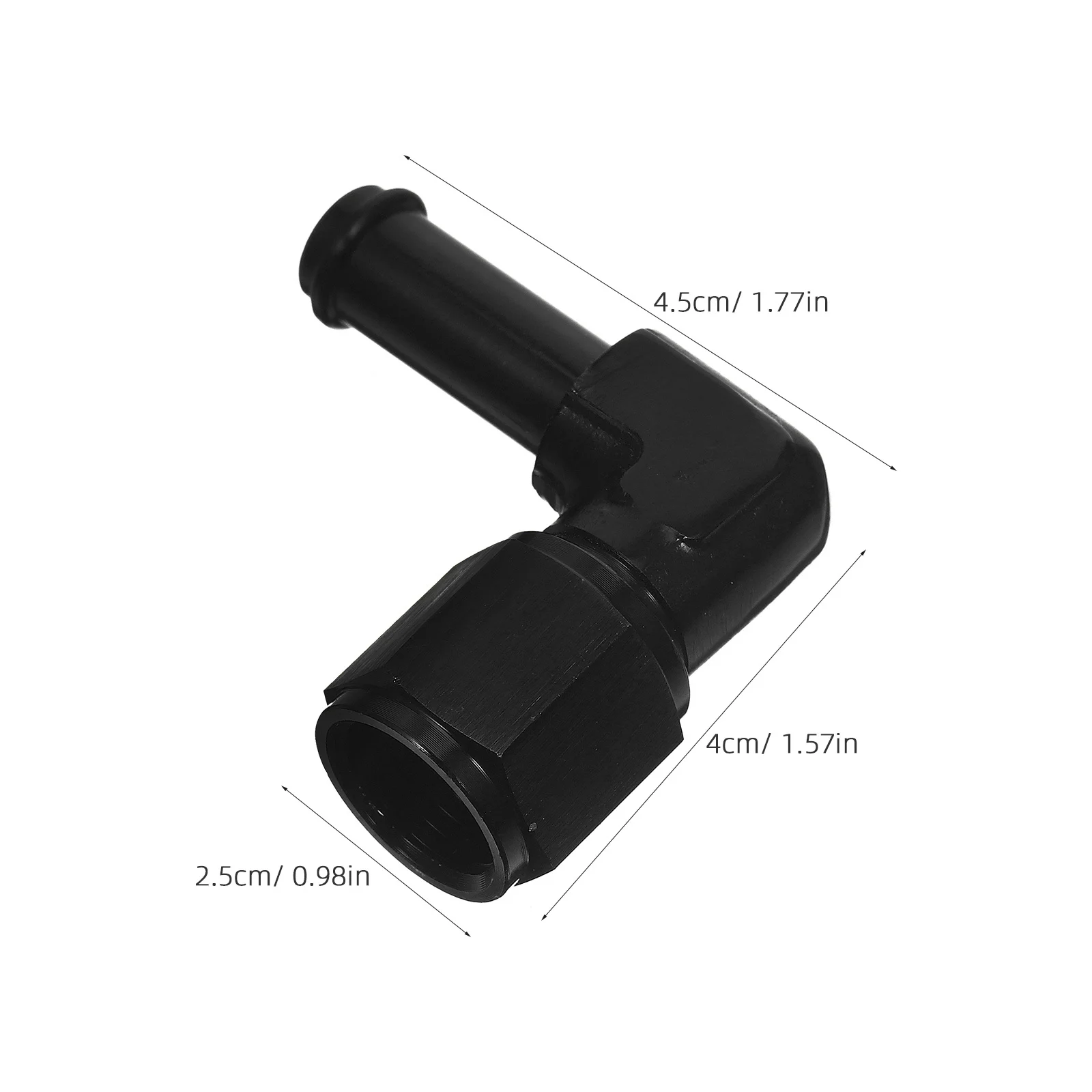 فلتر زيت 90 درجة 6 دفع على خرطوم بارب مناسب لمحرك قطع غيار السيارات لنظام تبريد الزيت