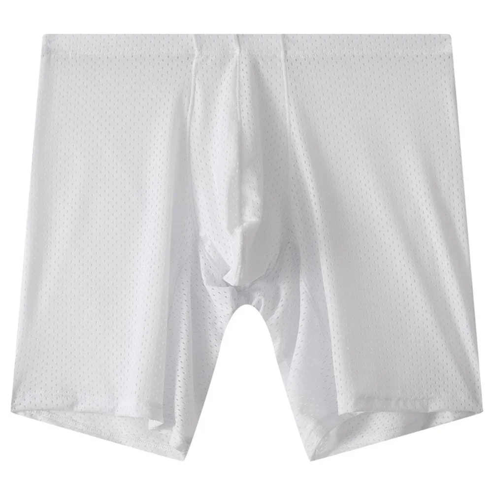 

Long Leg Shorts Mens Briefs Casual Occasion Four Seasons Wear New Condition Regular Length Solid Pattern Breathable Fabric