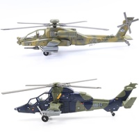 1/72 Scale Aircraft AH-64 Apache Attack Helicopter Model ec-665 DIY Assembly Kit Building Blocks Aircraft Collectible Gifts