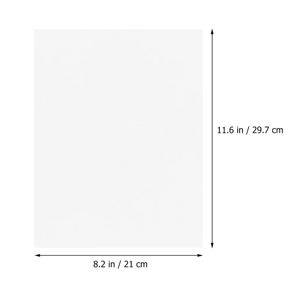 15Pcs Transparency Film Clear Printable Sheets for Screen Printing Stencils Overhead Projector