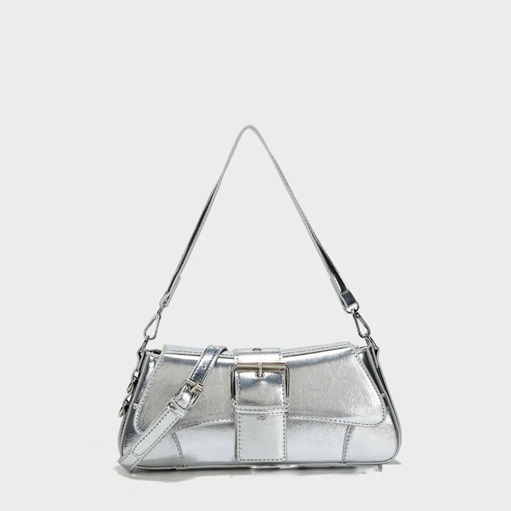 

Trendy Large Capacity Women Armpit Bag Korean Solid Color Shoulder Bags New Style Casual Daily Versatile Handbag For Ladies