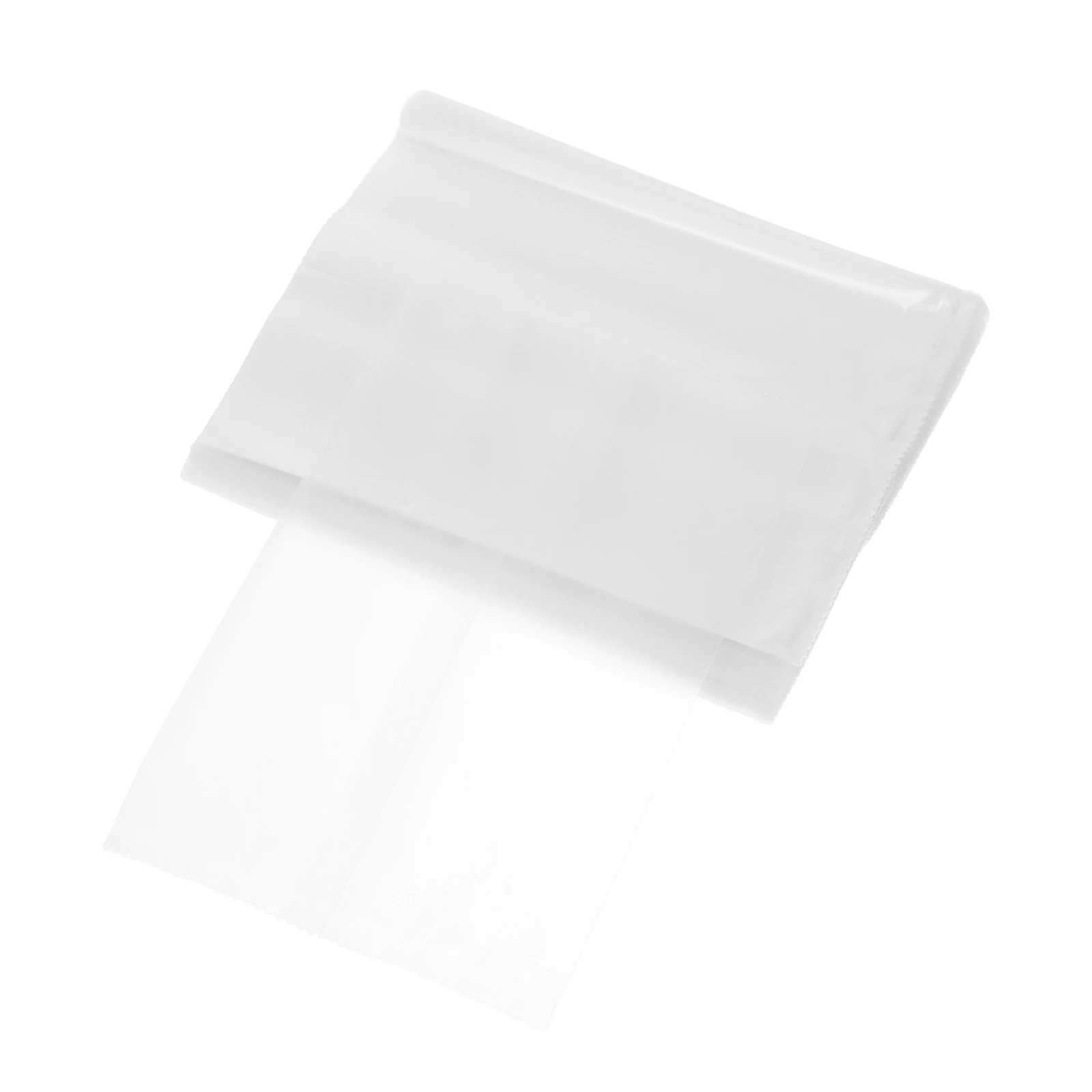 

100pcs Frosted Machine Seal Packaging Translucent Heat Seal Cookie Clear Food Storage Cellophane Bags Nonselfadhesive Baking
