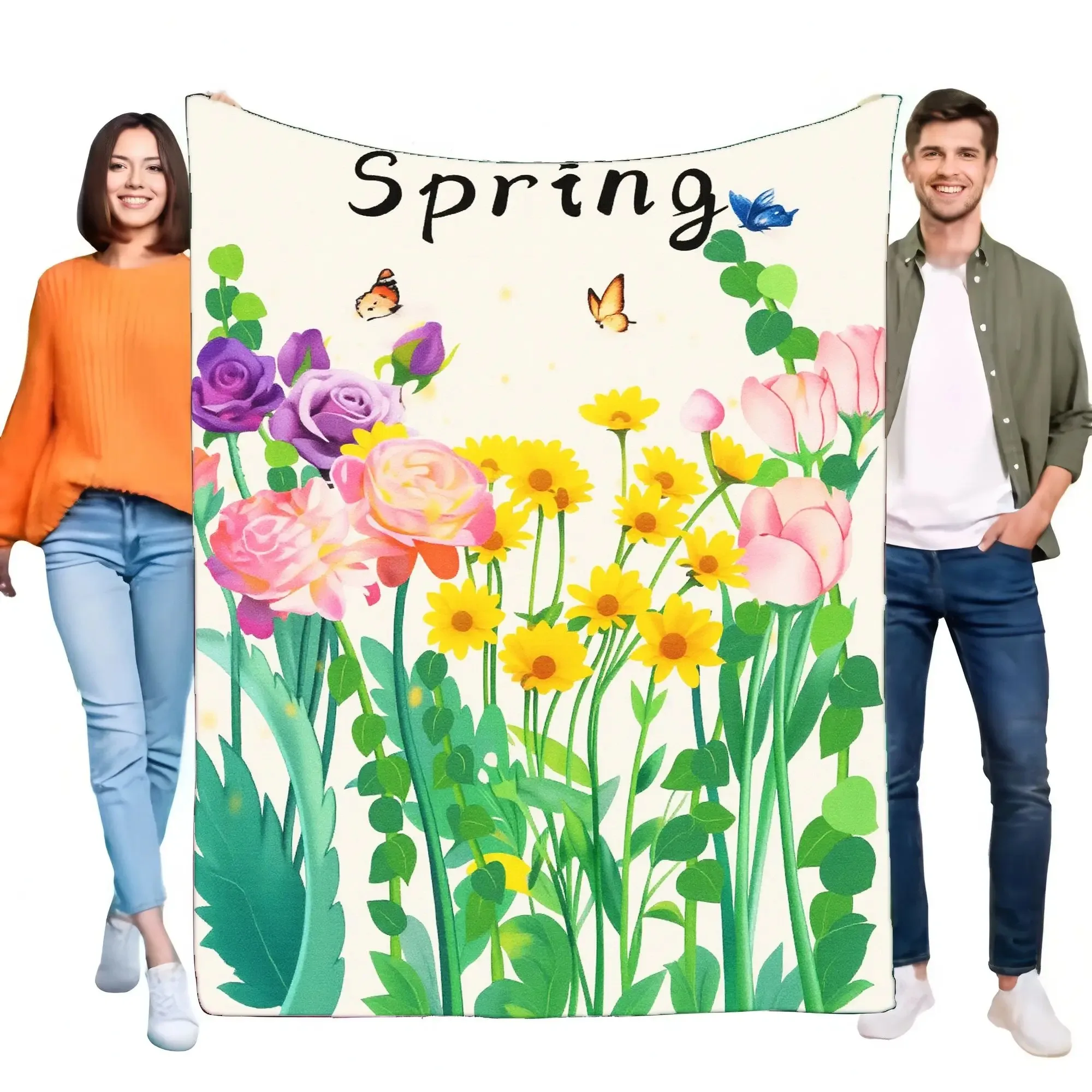 Spring Floral Blank… - image