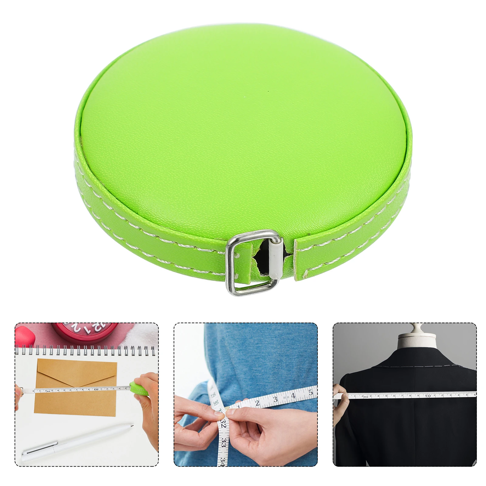 

Tape Measure Mini Retractable Portable Cute Small Tool Metric Pocket Measures PU ABS PVC Flexible Multipurpose Household