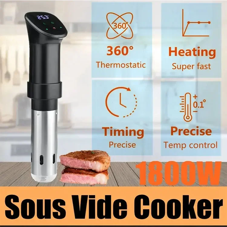 Mini cocina eléctrica inteligente comercial, Control de temporizador Digital, Sous Vide cocción lenta, mejor precio