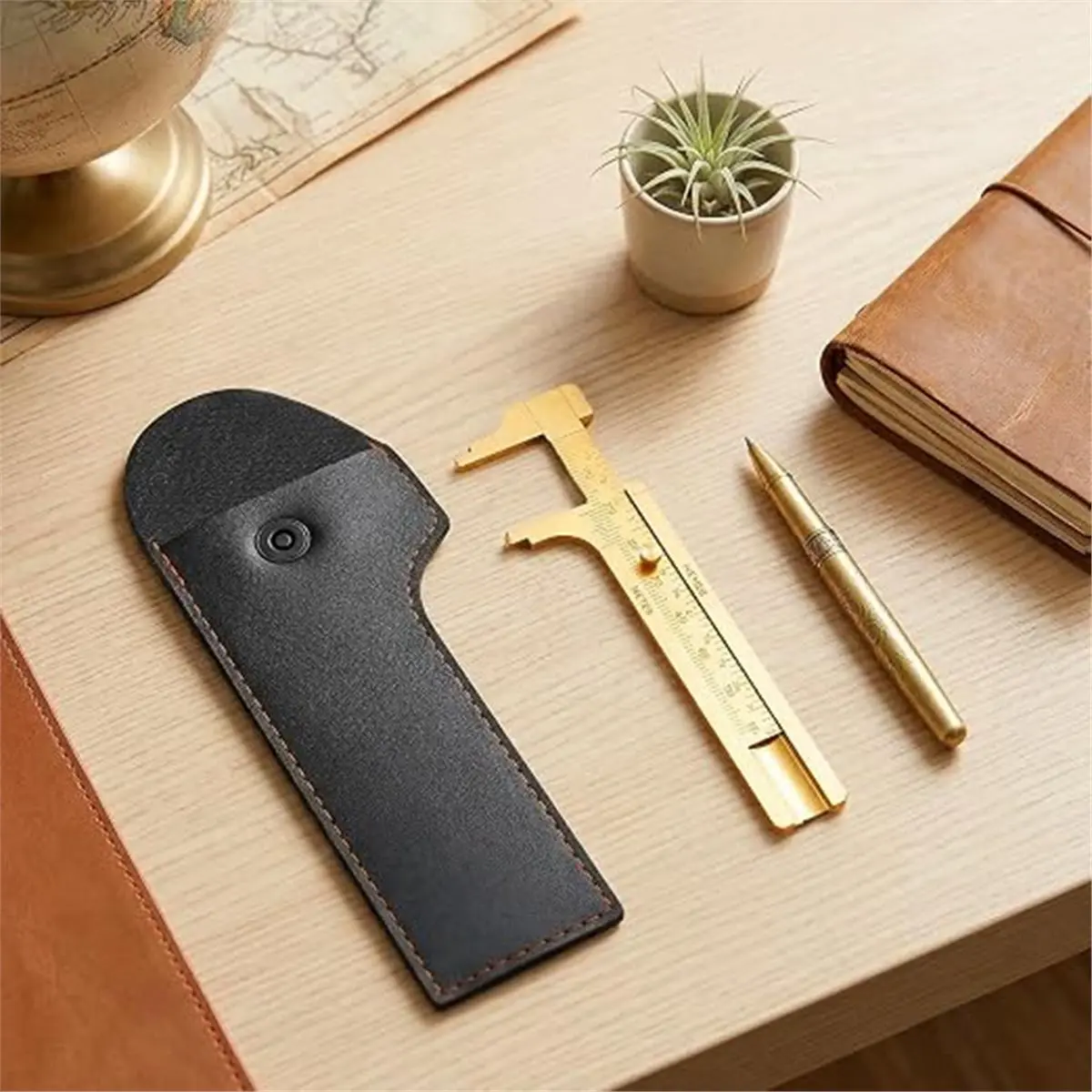 2026 New Tool 2 Pack Pocket Caliper, 80 Millimeter Gauge Measuring Tool, Caliper Measuring Tool