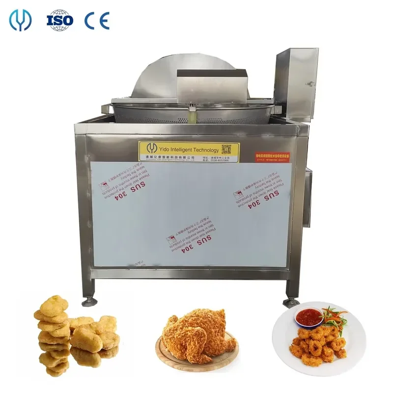 2026 Industry Equip Deep Fryer Electronic Open Pan Round Frame Deep Fryer Chicken Pressure Fryer for Fast Food