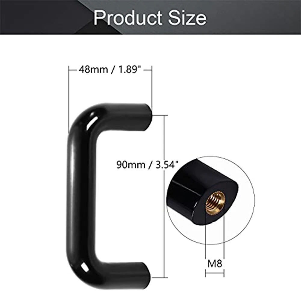 

Cabinet Handles Bakelite Pull Handles Complete Package Easy Installation Functional Handles Internal Thread Design