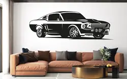 Vinyl Decals Car Sports Car Wall Stickers Vintage Car Wall Stickers Car Wall Stickers Home Fashion Decor c10