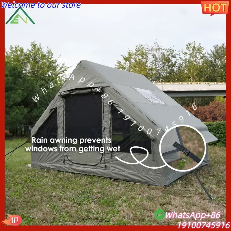 2026 Litai Antour 6.3sqm Four-season 600D Oxford Cloth Air Tent Camping Outdoor Inflatable Waterproof Foldable Lightweight