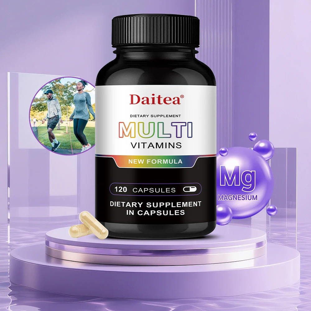 

Multivitamin Capsules for Unisex,Improve Skin Health,Support Energy,Heart,and Mood Health,Relieve Fatigue,Promote Metabolism