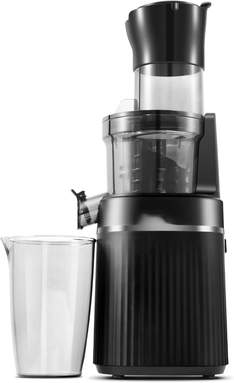 

Quiet and Efficient Cold Press Juicer, Aobosi Slow Masticating Juicer with Large Feed Chute for Easy Juicing, Reverse Function f