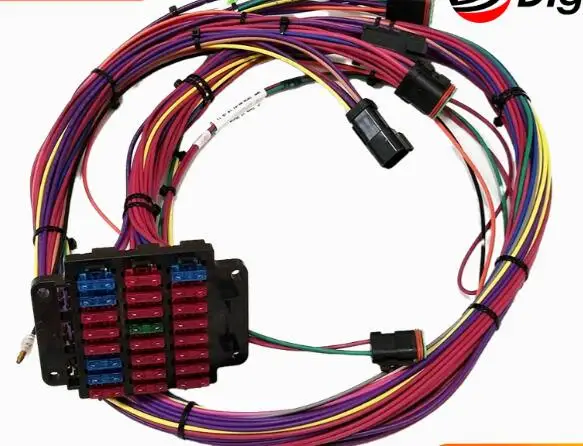 1532491 Cabin Cab Base fuse box Wiring harness assembly assy Fit for Caterpillar CAT E320B E322B E325B E330B Excavator 153-2491