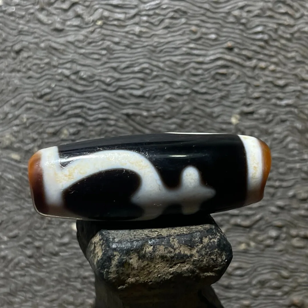 

Tibetan Nepalese Himalayan Ancient agate Old Dzi Talisman eye Beads Amulet