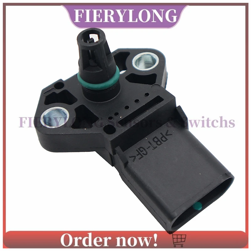 0261230073 Manifold Absolute Pressure MAP Sensor For VW Bettle CC Sharan Bora Scirocco Passat Magotan Audi A3 Skoda Seat Altea