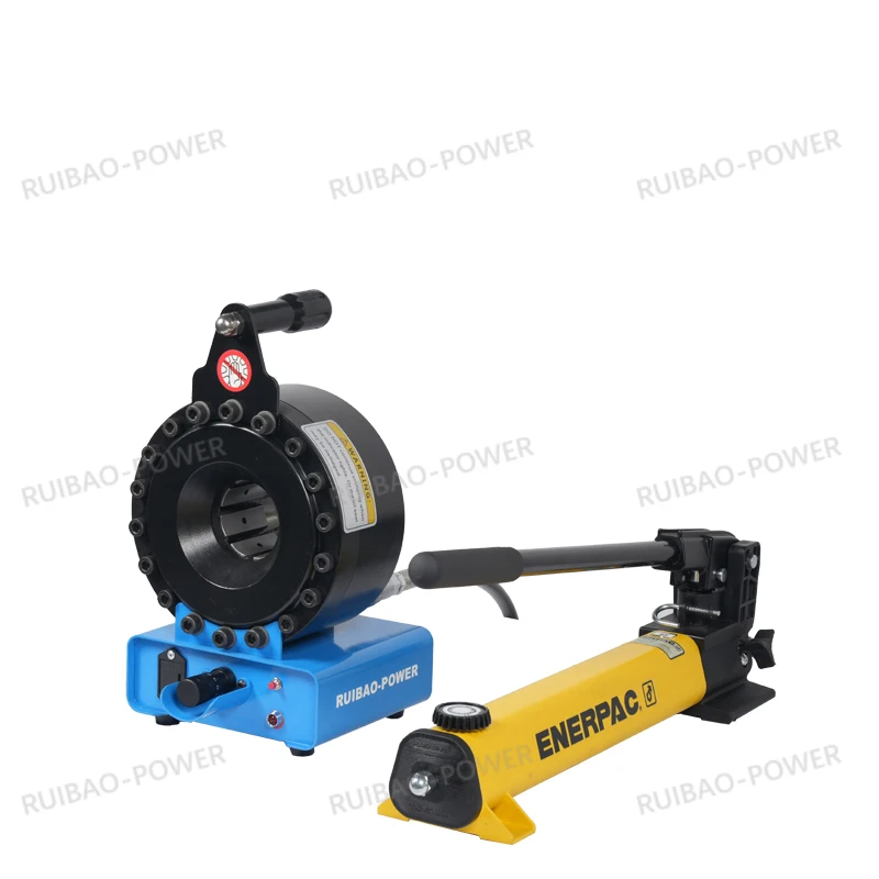 

Direct Factory Sale P18HPZ Hydraulic Hose Crimper Machine 6-54mm Range PLC Engine Motor Bearing Components Wood Box Included