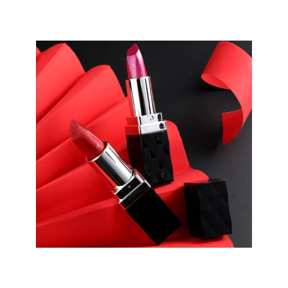 Matte Metal Lipstick 12 Colors Long Lasting Waterproof Shimmer Shine Luxury Makeup Korean Cosmetic