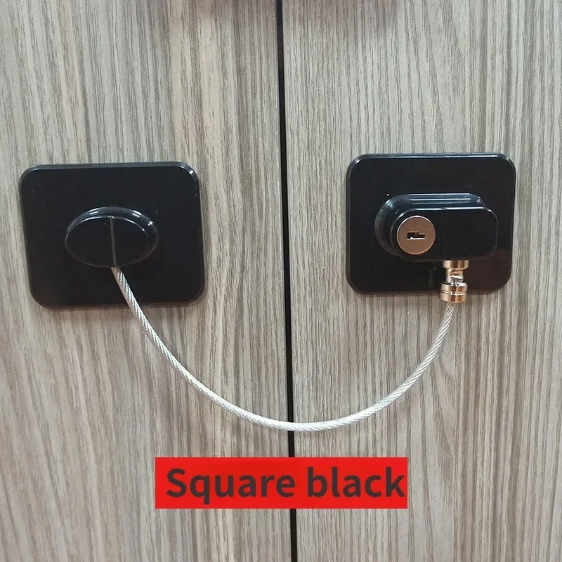 

Baby Safety Refrigerator Lock With Keys or Coded Lock Infant Cabinet Locks Sliding Closet Door Lock Children Protection