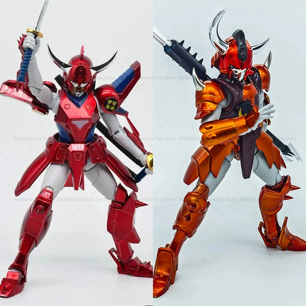 

YOYO/KOO Model Ronin Warriors Yoroiden Samurai Trooper Ryo Sanada Alloy Armor Tiger Vajra Black/White Action Figure Toy Model