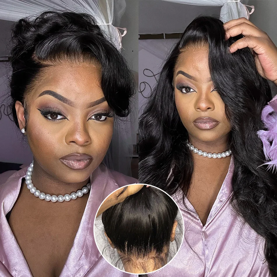 

Body Wave Human Hair Wigs 360 Full Lace Wig 30 40 Inch Hd Lace Front Wig 250 Density Frontal 13X4 Cabello Humano Brazilian Wigs