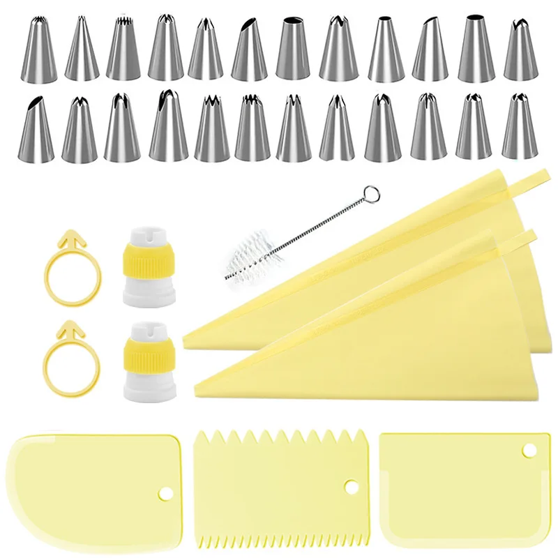 34pcs Piping Tips Set with TPU - Decorating Tip Set recensione e prezzo